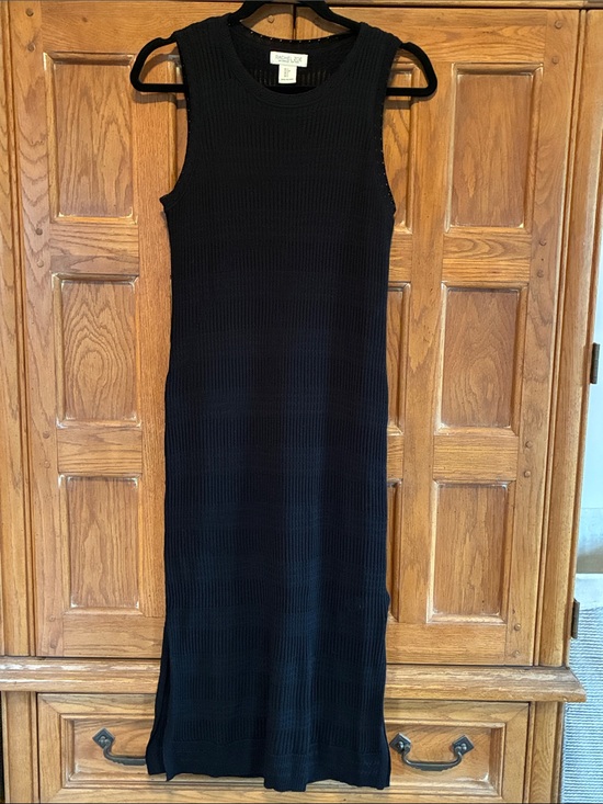 Rachel Zoe Dresses & Skirts - Rachel Zoe Black Knit Midi Dress Size S